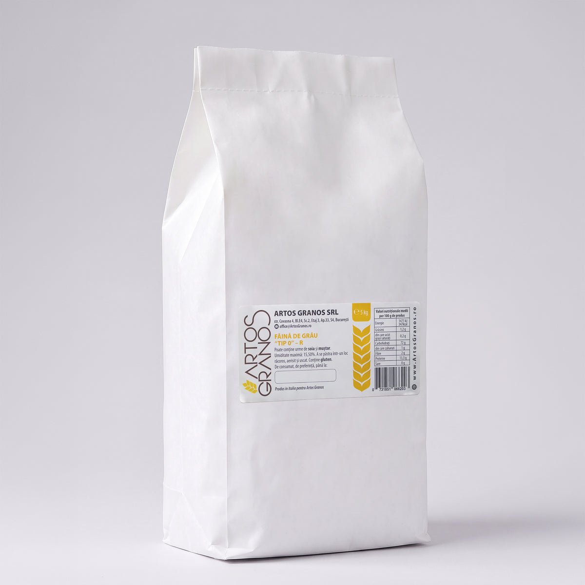 Maestrul 0R — sac 5 kg, spate, din lateral