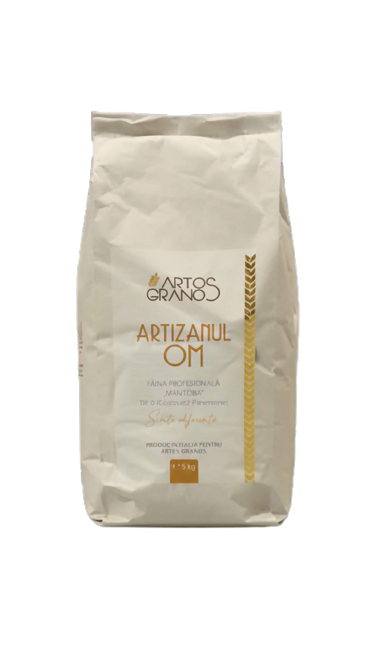 Artos Granos - Făină Artizanul 0M (Tip Manitoba W400) - 5kg