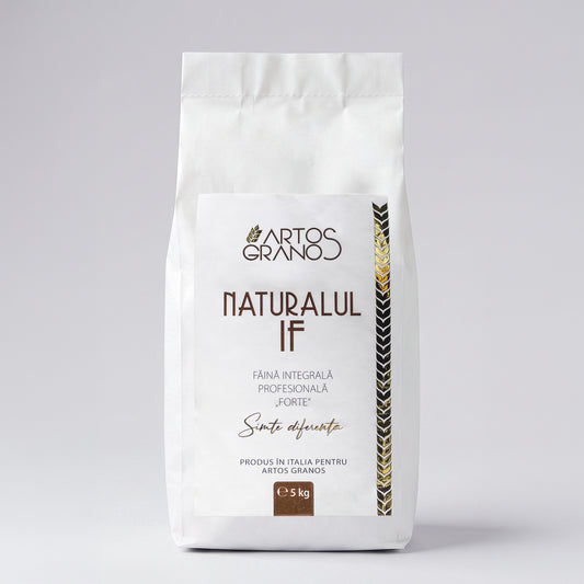 Naturalul IF — Făină Integrală Forte W340 | 5kg