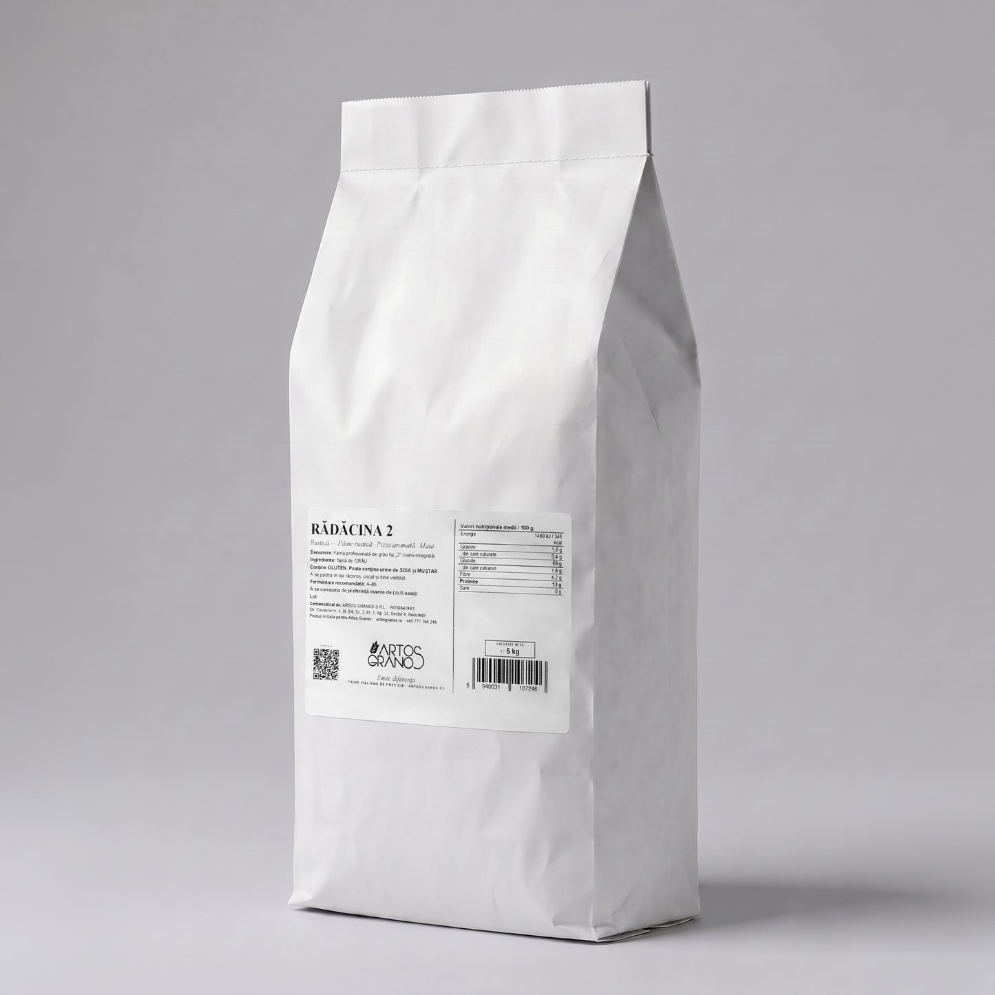 Rădăcina 2 — Pâine Rustică & Maia Făină Artizanală Tip 2 | 5kg