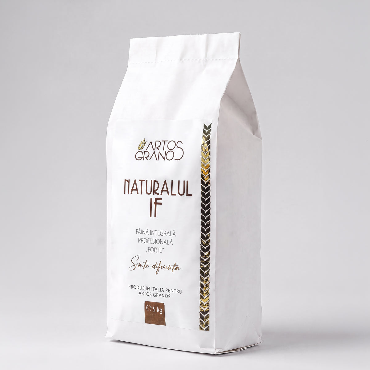 Naturalul IF — Făină Integrală Forte W340 | 5kg