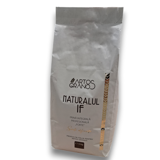 Naturalul IF — Făină Integrală Forte W340 | 5kg
